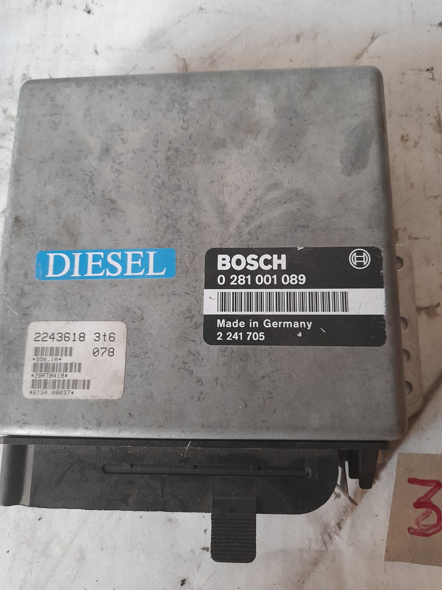 BOSCH EDC1.1 MSA1 0281001089 BMW 2243618
