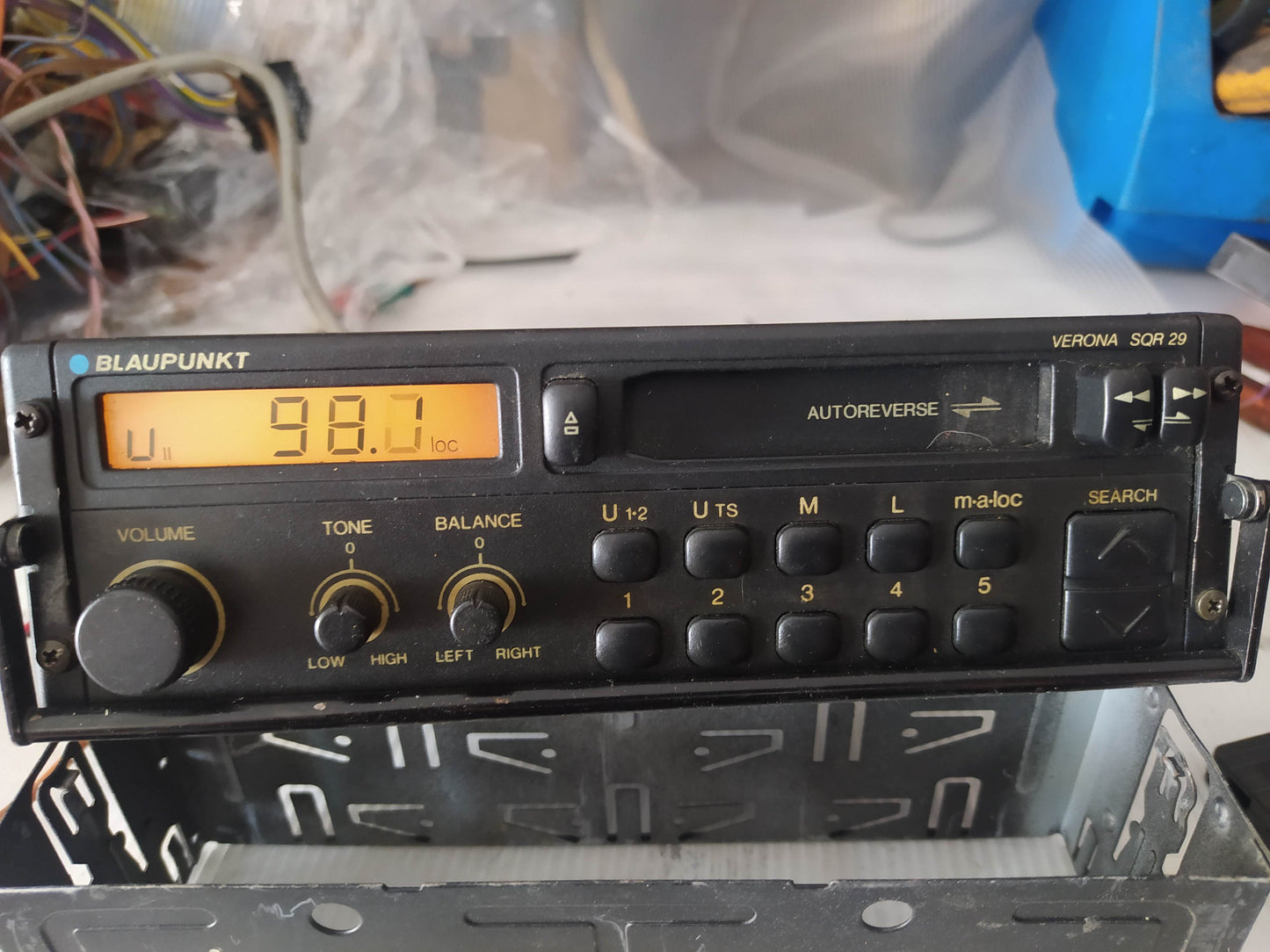 AutoRADIO BLAUPUNKT VERONA SQR29 CASETE