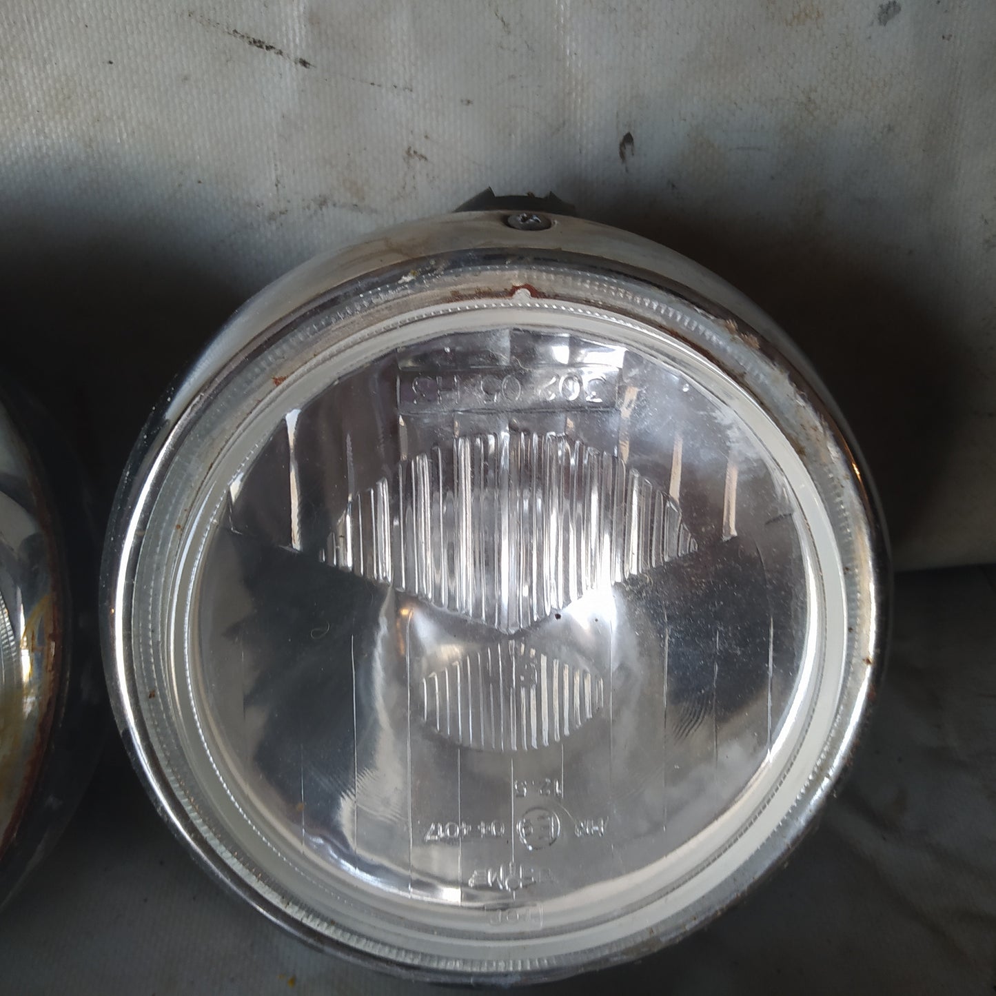 FAROS Tipo Cibie Super Oscar 2 FAROS Largo alcance + TAPAS CIBIE