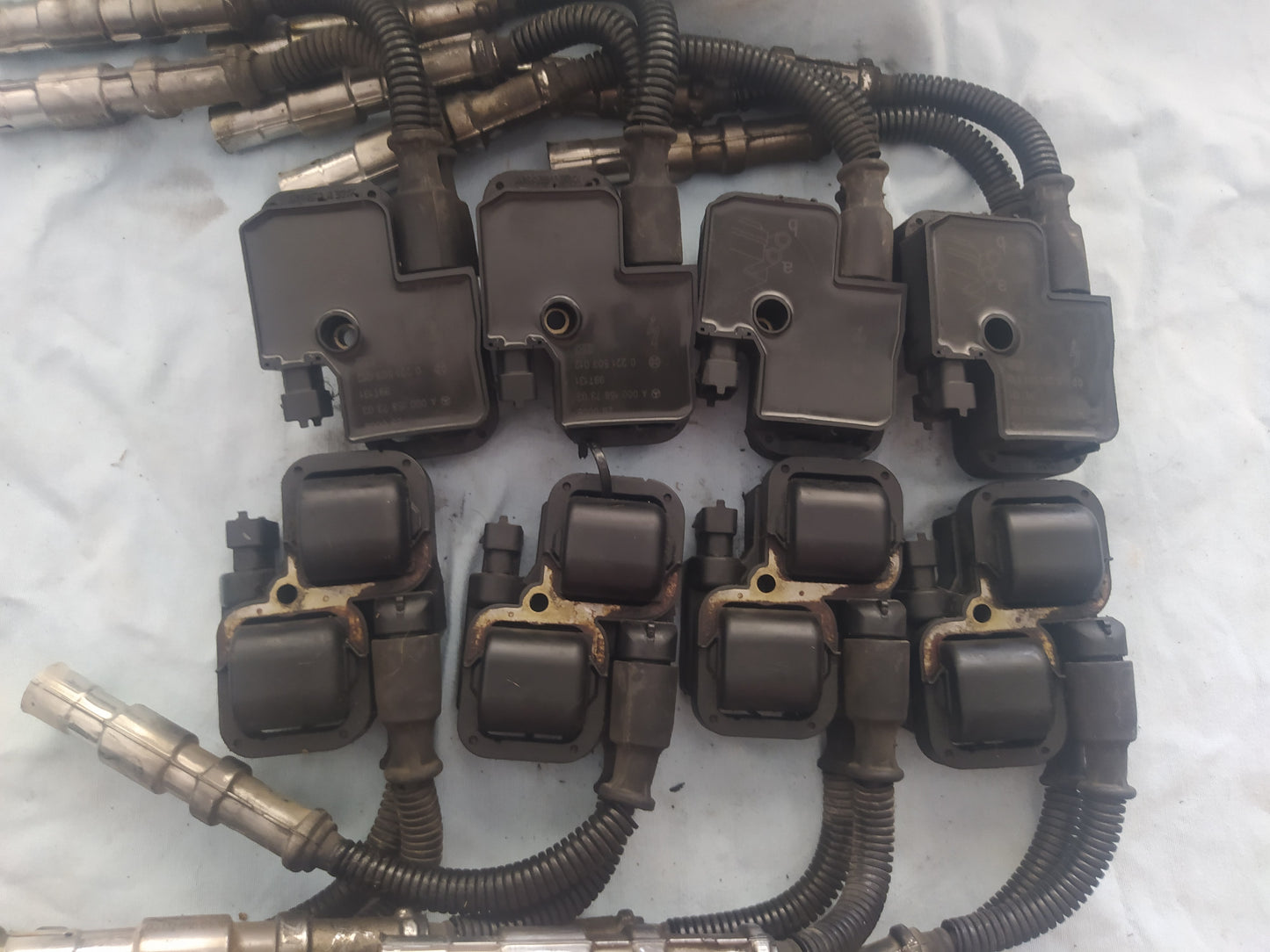 Mercedes A0001587303 0001587303, Bosch 0221503012 bobina encendido