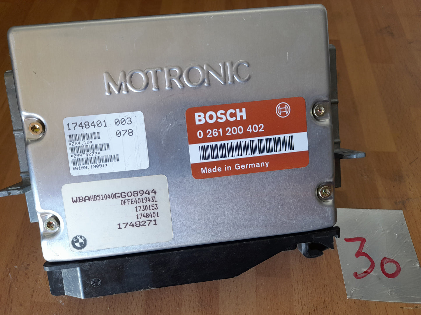 ECU BOSCH BMW  0261200402 0261 200 402  1740354