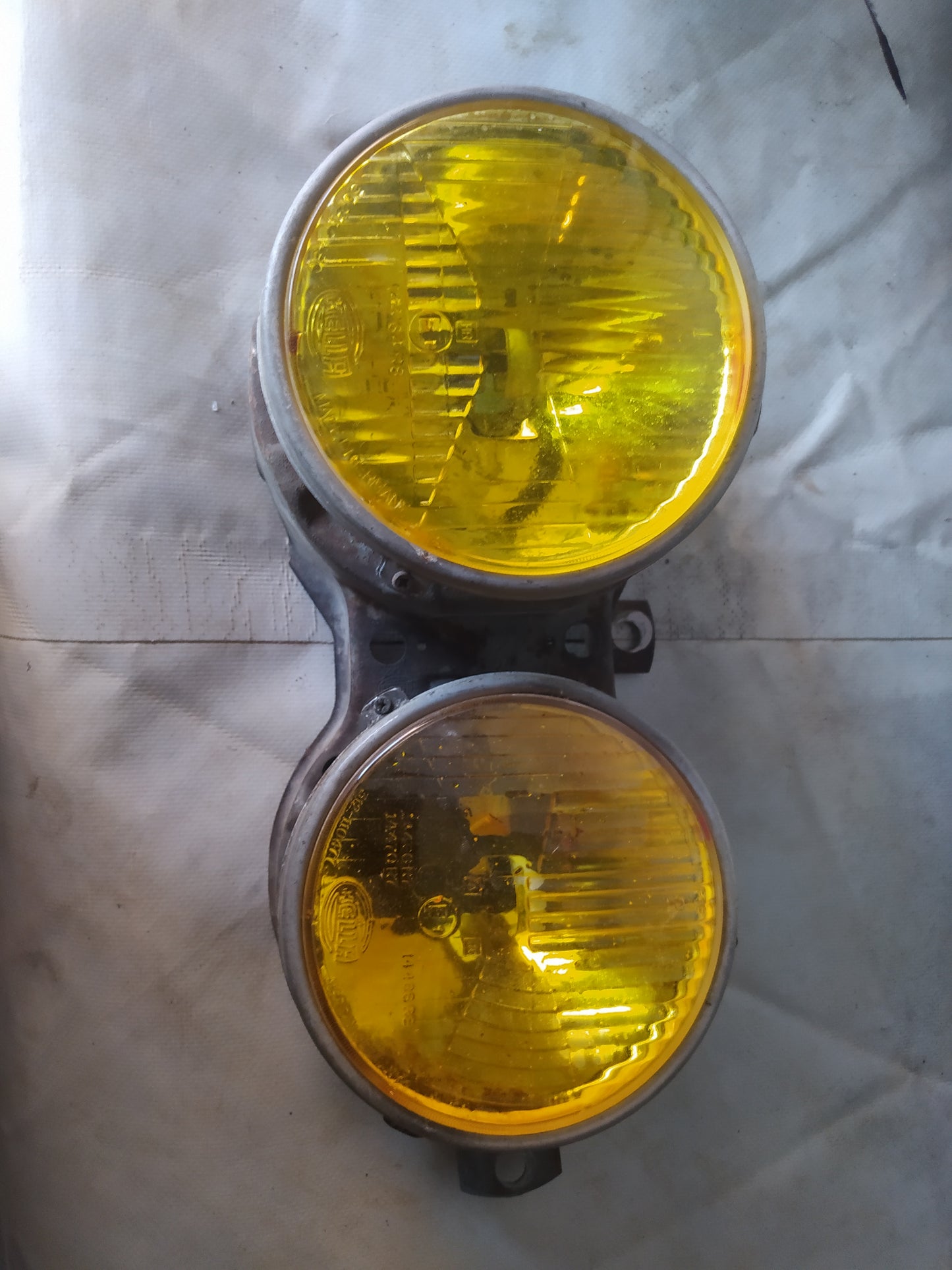 bmw e21 doble faro derecho amarillo 63121362686