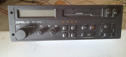 Autoradio Blaupunkt OPEL SC 202