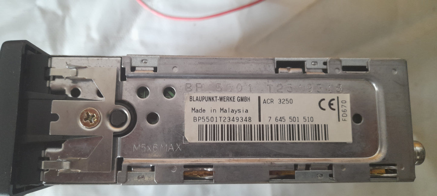 Autoradio Blaupunkt Werkw GMBH ACR 3250 RDS 7645501510