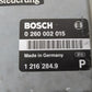 BMW E32 E34 Bosch modulo de control caja cambios 0260002015