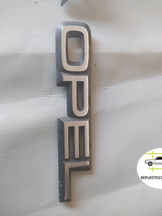 OPEL MONZA Logo trasero Opel