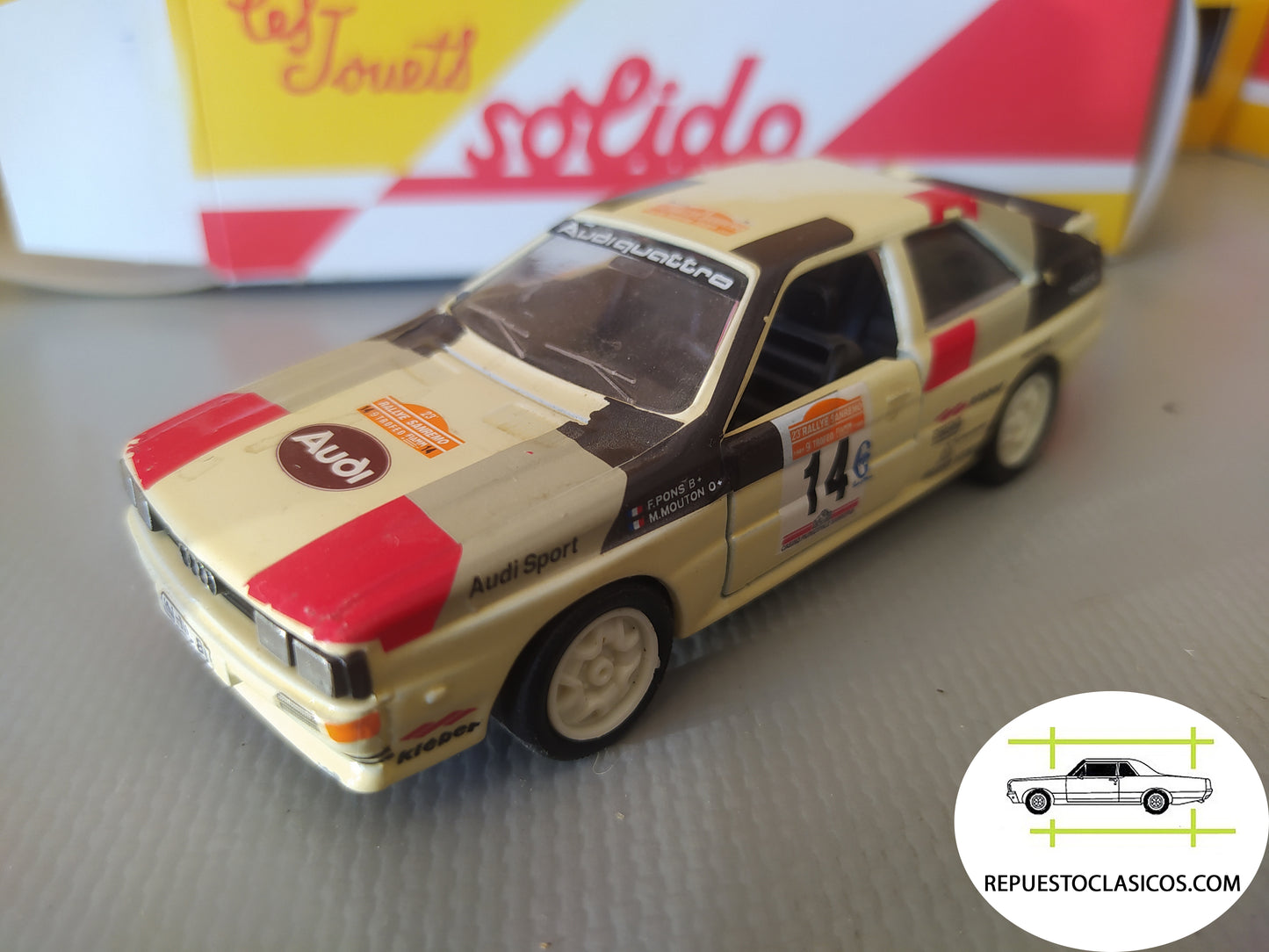 Audi Quattro . - escala 1/43