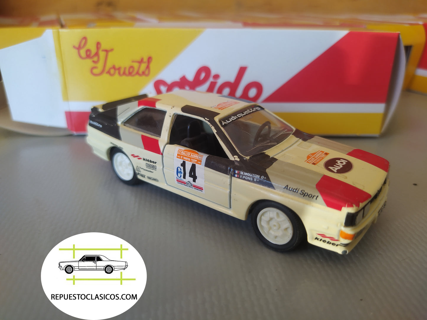 Audi Quattro . - escala 1/43