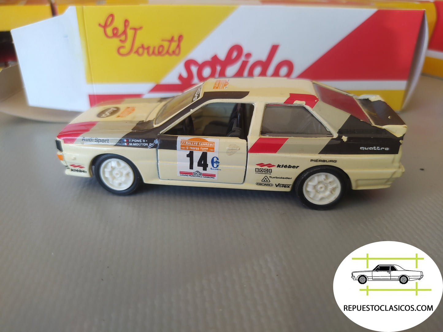 Audi Quattro . - escala 1/43