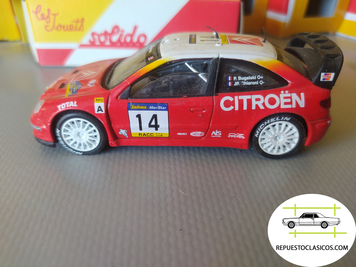 Citroen Xsara WRC  escala 1/43