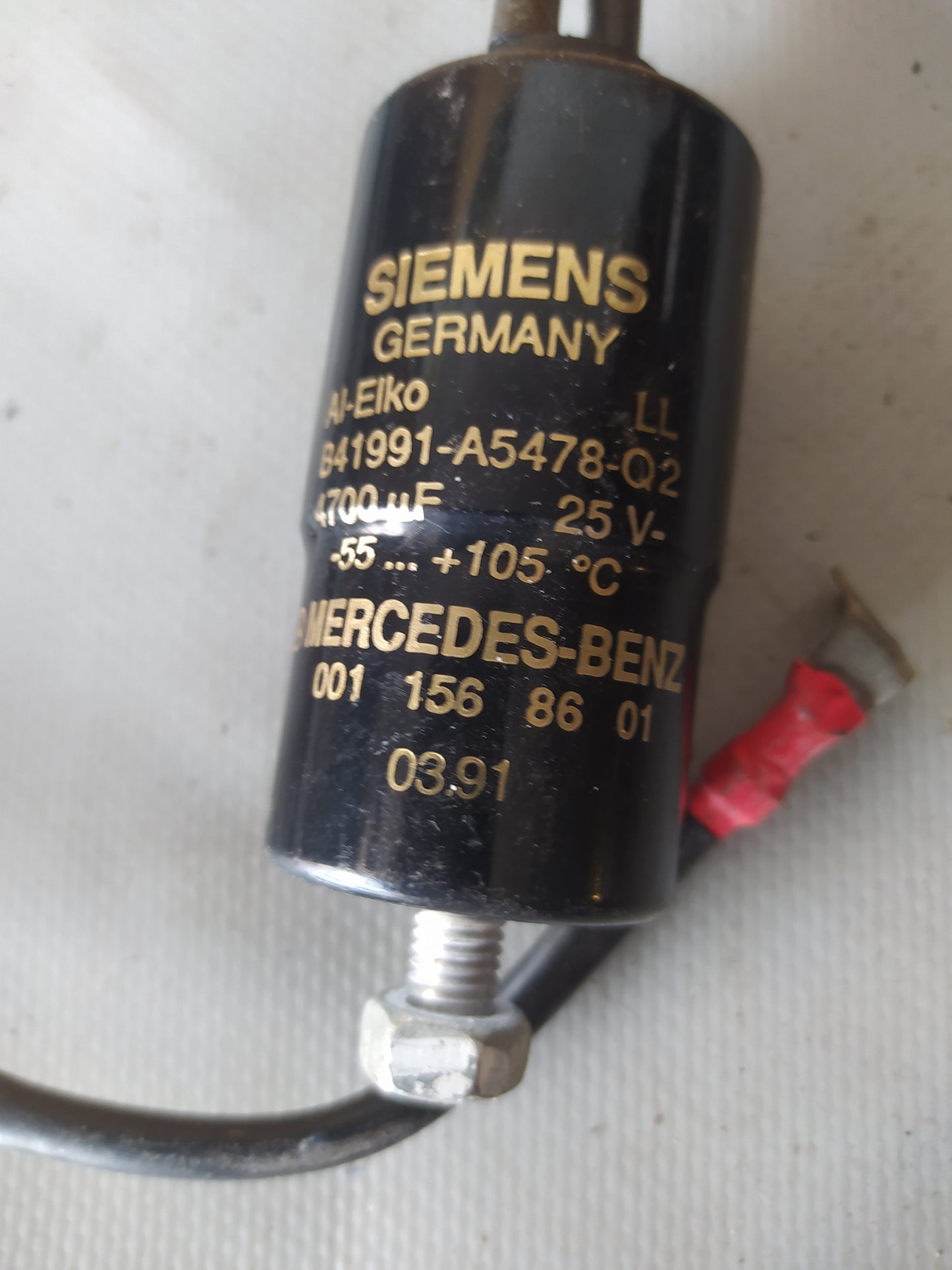 MERCEDES W140 R129 Ccondensador  0011568601