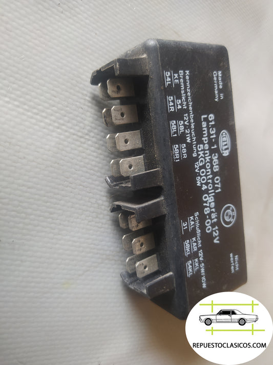 Bmw e23 e24 e28 e30 Relais HELLA unidad control luces ref 61311368071