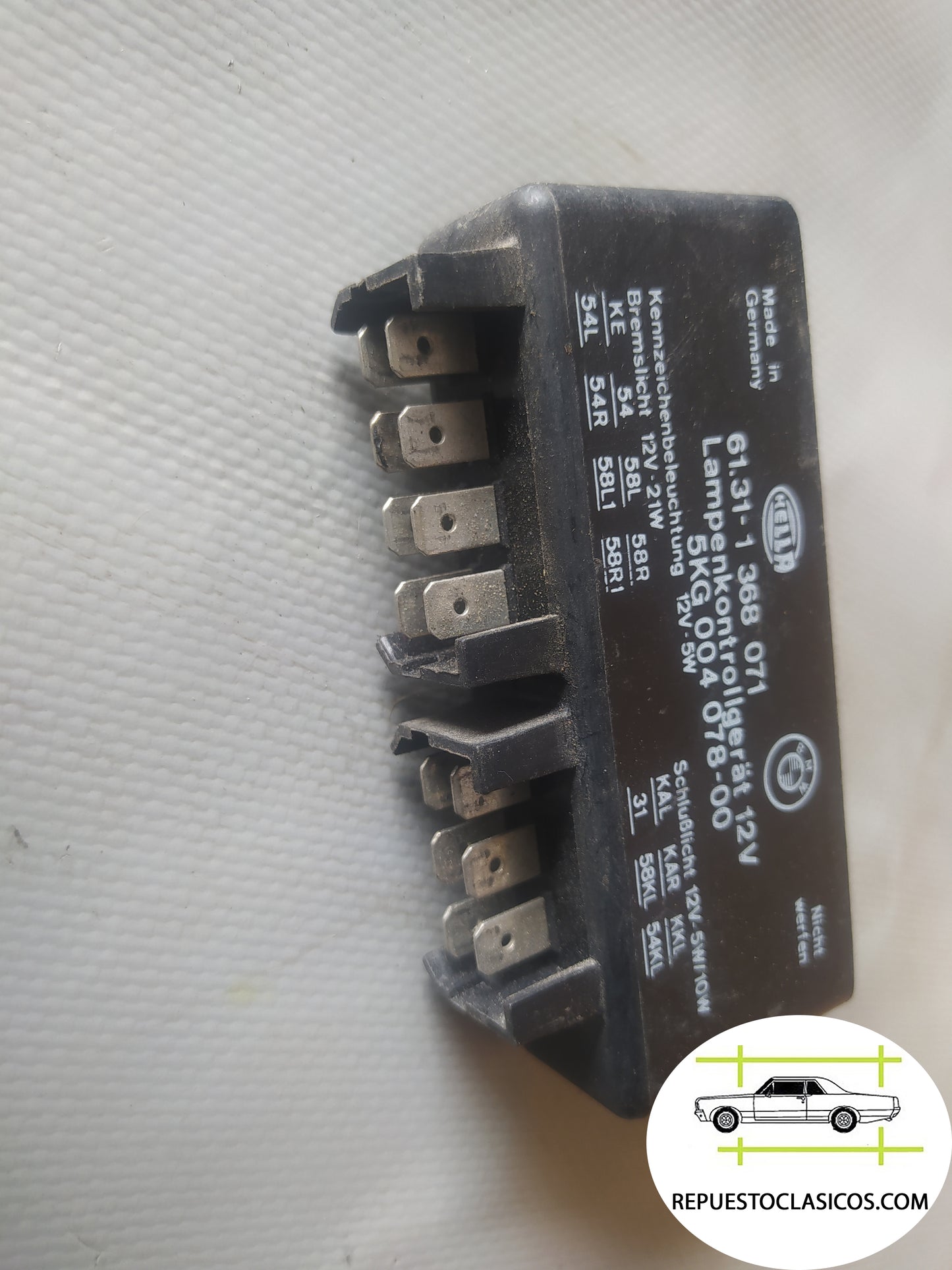 Bmw e23 e24 e28 e30 Relais HELLA unidad control luces ref 61311368071